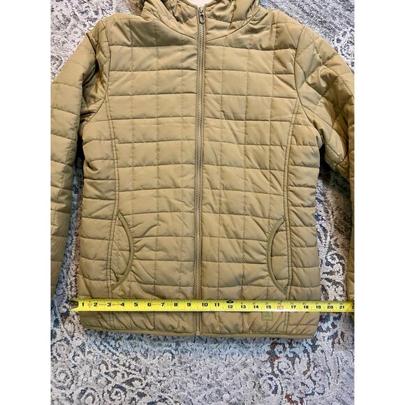Rip Curl Anti-Series Anoeta II Jacket Hood Full Zip Light Olive Medium - Picture 10 of 10